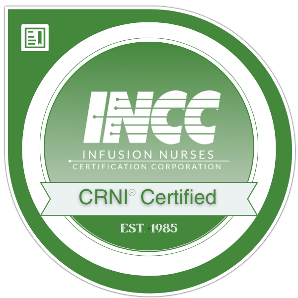 Infusion Nurses Society - CRNI Certified